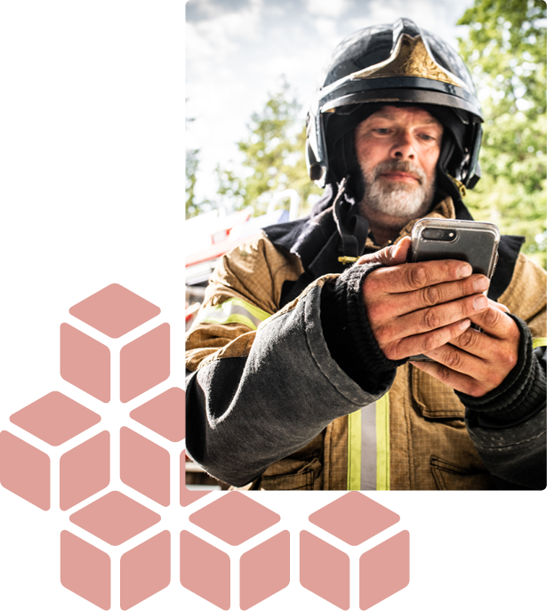 héros du feu et du sauvetage image
